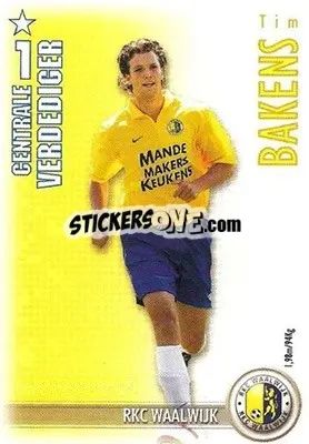 Cromo Tim Bakens - All Stars Eredivisie 2006-2007 - Magicboxint