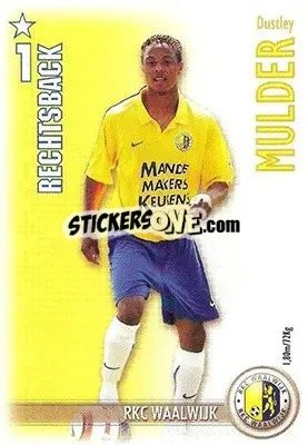 Sticker Dustley Mulder - All Stars Eredivisie 2006-2007 - Magicboxint