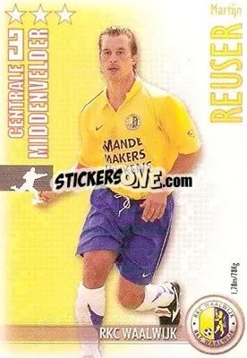 Sticker Martijn Reuser - All Stars Eredivisie 2006-2007 - Magicboxint