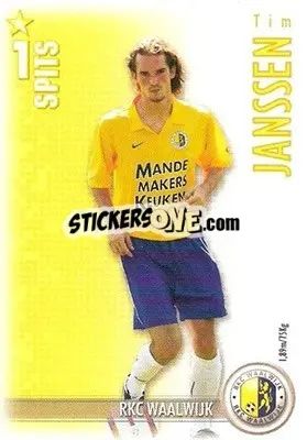 Sticker Tim Janssen - All Stars Eredivisie 2006-2007 - Magicboxint