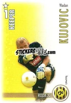 Sticker Vladan Kujovic - All Stars Eredivisie 2006-2007 - Magicboxint