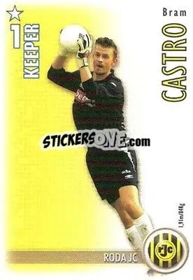 Cromo Bram Castro - All Stars Eredivisie 2006-2007 - Magicboxint