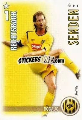 Cromo Ger Senden - All Stars Eredivisie 2006-2007 - Magicboxint