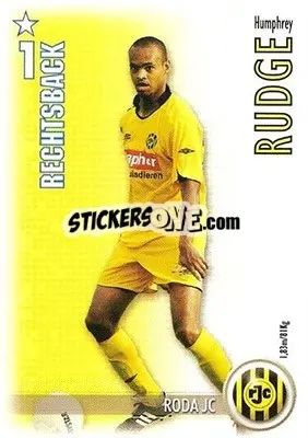 Sticker Humphrey Rudge - All Stars Eredivisie 2006-2007 - Magicboxint