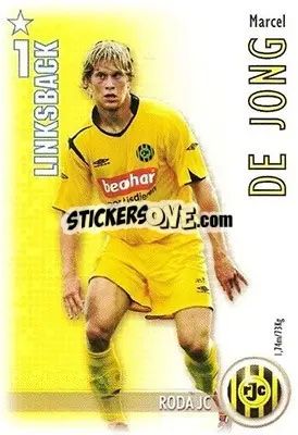 Sticker Marcel De Jong - All Stars Eredivisie 2006-2007 - Magicboxint
