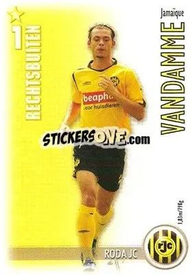 Cromo Jamaique Vandamme - All Stars Eredivisie 2006-2007 - Magicboxint