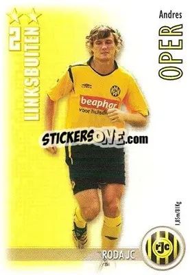 Sticker Andres Oper - All Stars Eredivisie 2006-2007 - Magicboxint