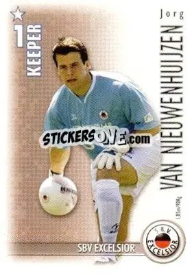 Sticker Jorg Van Nieuwenhuijzen - All Stars Eredivisie 2006-2007 - Magicboxint