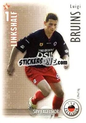Cromo Luigi Bruins - All Stars Eredivisie 2006-2007 - Magicboxint