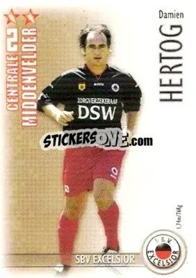 Sticker Damien Hertog - All Stars Eredivisie 2006-2007 - Magicboxint