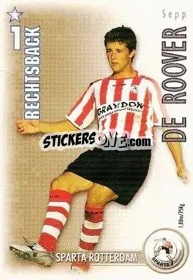 Sticker Sepp De Roover - All Stars Eredivisie 2006-2007 - Magicboxint