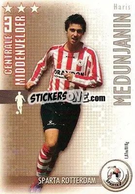 Sticker Haris Medunjanin - All Stars Eredivisie 2006-2007 - Magicboxint