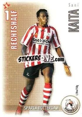 Cromo Sani Kaita - All Stars Eredivisie 2006-2007 - Magicboxint