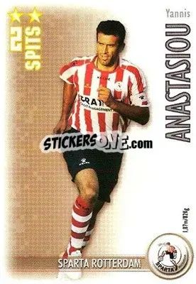 Sticker Yannis Anastasiou - All Stars Eredivisie 2006-2007 - Magicboxint