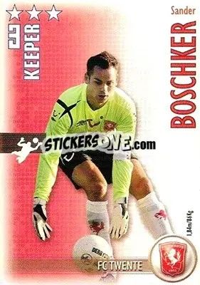 Cromo Sander Boschker - All Stars Eredivisie 2006-2007 - Magicboxint