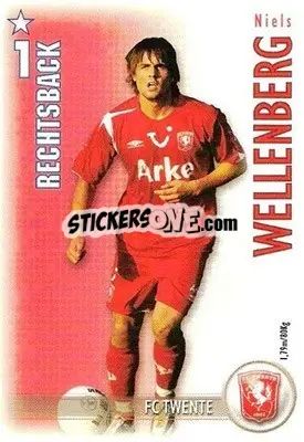 Sticker Niels Wellenberg - All Stars Eredivisie 2006-2007 - Magicboxint
