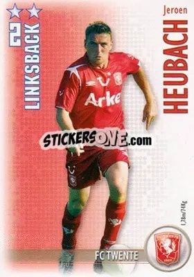Sticker Jeroen Heubach - All Stars Eredivisie 2006-2007 - Magicboxint