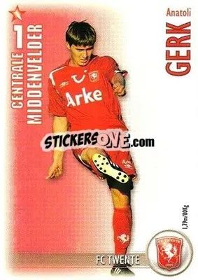 Sticker Anatoli Gerk - All Stars Eredivisie 2006-2007 - Magicboxint