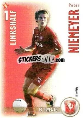 Sticker Peter Niemeyer - All Stars Eredivisie 2006-2007 - Magicboxint