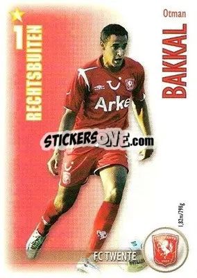 Sticker Otman Bakkal - All Stars Eredivisie 2006-2007 - Magicboxint
