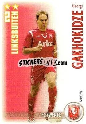 Sticker Georgi Gakhokidze - All Stars Eredivisie 2006-2007 - Magicboxint