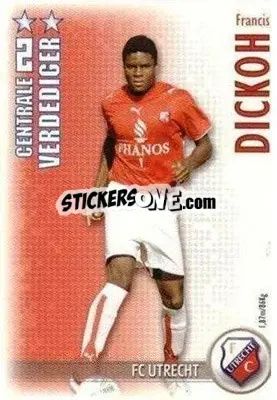 Cromo Francis Dickoh - All Stars Eredivisie 2006-2007 - Magicboxint