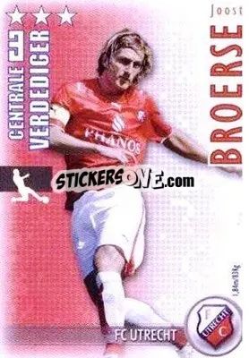 Sticker Joost Broerse - All Stars Eredivisie 2006-2007 - Magicboxint