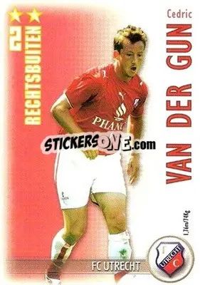 Cromo Cedric Van Der Gun - All Stars Eredivisie 2006-2007 - Magicboxint