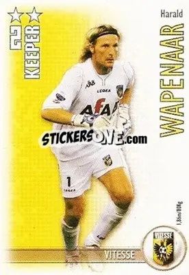 Cromo Harald Wapenaar - All Stars Eredivisie 2006-2007 - Magicboxint