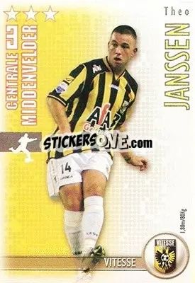 Sticker Theo Janssen - All Stars Eredivisie 2006-2007 - Magicboxint