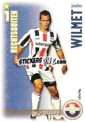 Sticker Jonathan Wilmet - All Stars Eredivisie 2006-2007 - Magicboxint