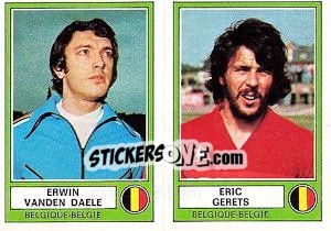 Cromo Vanden Daele/Gerets - Euro Football 78 - Panini