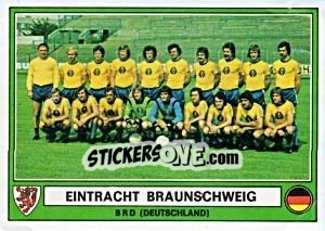 Figurina Eintracht Braunschweig(Team) - Euro Football 78 - Panini