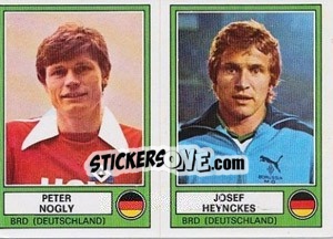 Sticker Nogly/Heynckes - Euro Football 78 - Panini