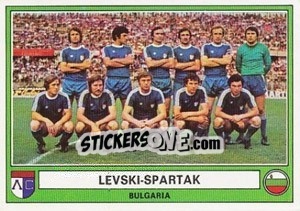 Figurina Levski-Spartak(Team) - Euro Football 78 - Panini