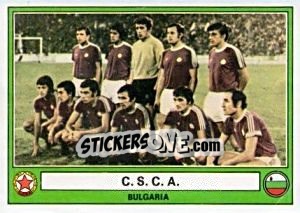 Cromo CSCA(Team) - Euro Football 78 - Panini