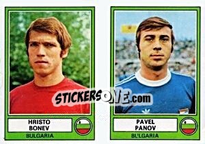 Sticker Bonev/Panov - Euro Football 78 - Panini