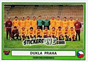 Sticker Dukla Praha(Team) - Euro Football 78 - Panini