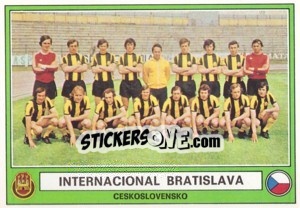 Figurina Internacional Bratislava(Team) - Euro Football 78 - Panini