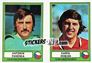 Sticker Panenka/Dobias - Euro Football 78 - Panini