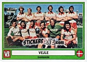 Sticker Vejle(Team) - Euro Football 78 - Panini
