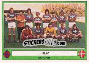 Figurina Frem(Team) - Euro Football 78 - Panini