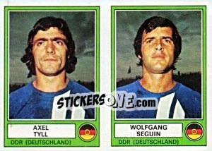 Figurina Tyll/Seguin - Euro Football 78 - Panini