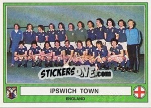 Sticker Ipswich Town(Team) - Euro Football 78 n. 68 - Panini