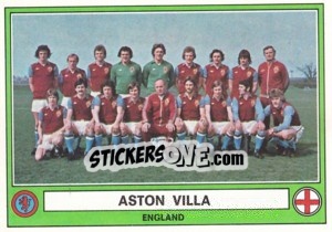 Cromo Aston Villa(Team) - Euro Football 78 - Panini