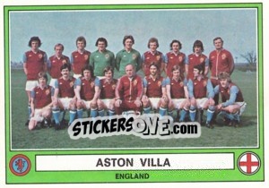 Sticker Aston Villa(Team) - Euro Football 78 n. 69 - Panini