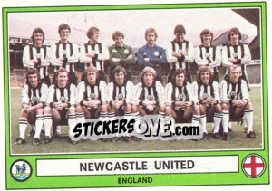 Sticker Newcastle United(Team) - Euro Football 78 - Panini
