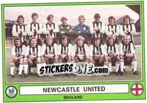 Sticker Newcastle United(Team) - Euro Football 78 n. 70 - Panini