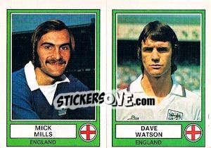 Figurina Mills/Watson - Euro Football 78 - Panini