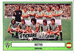 Sticker Betis(Team) - Euro Football 78 - Panini